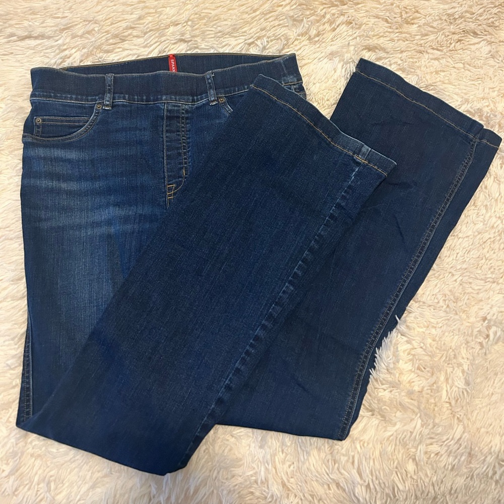 Dark Blue Denim Jeans Spanx